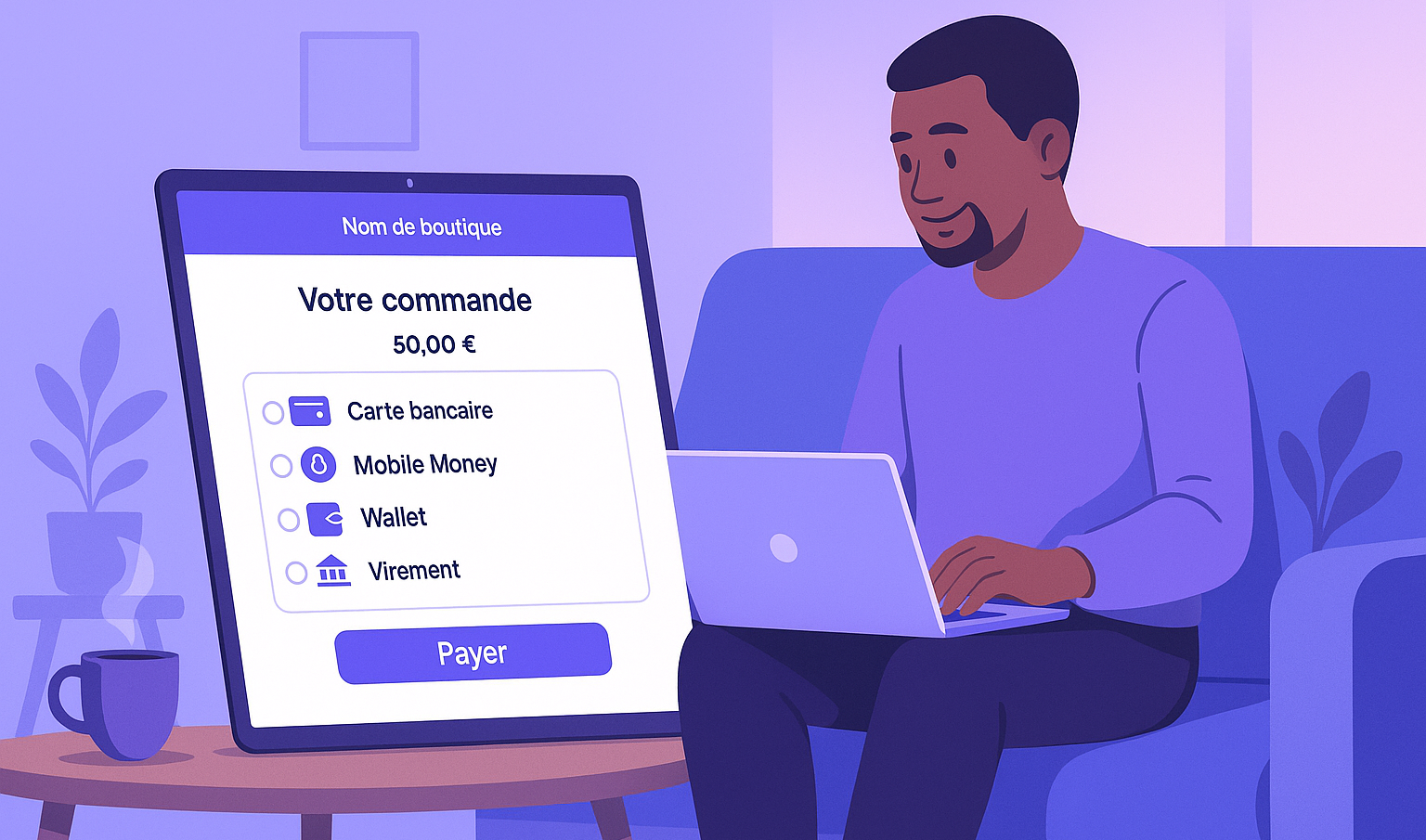 Vue d’ensemble de l’encaissement CorisPay