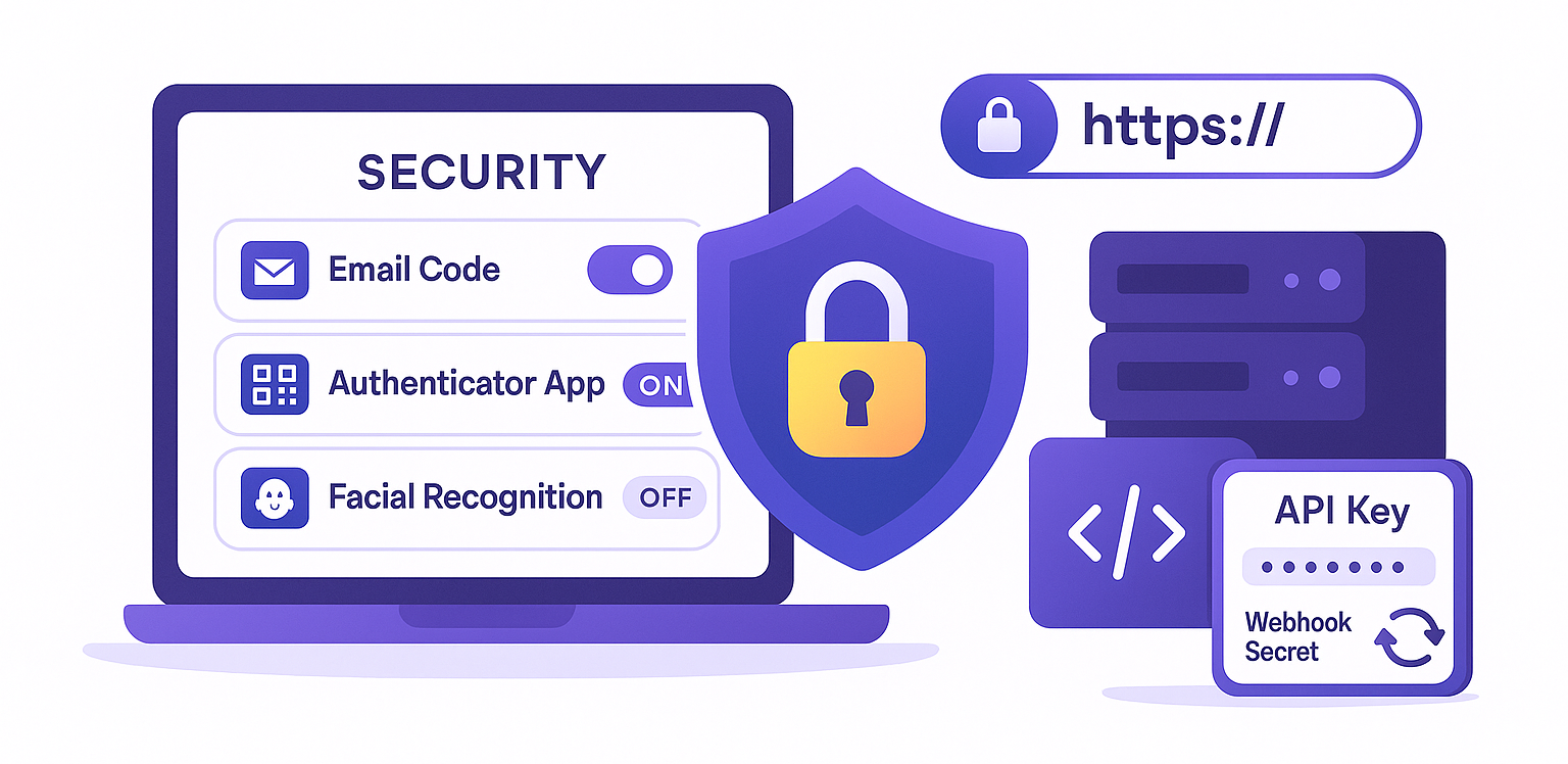 Options d’authentification à deux facteurs CorisPay